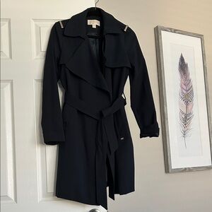 NWOT Michael Kors Draped Trench Coat